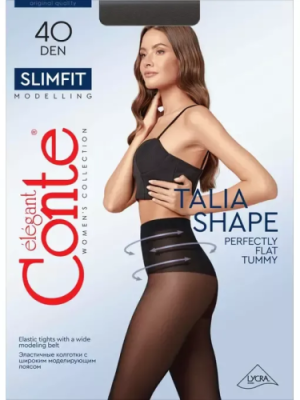 CONTE колготки женские ce slimfit 40 nero р.4
